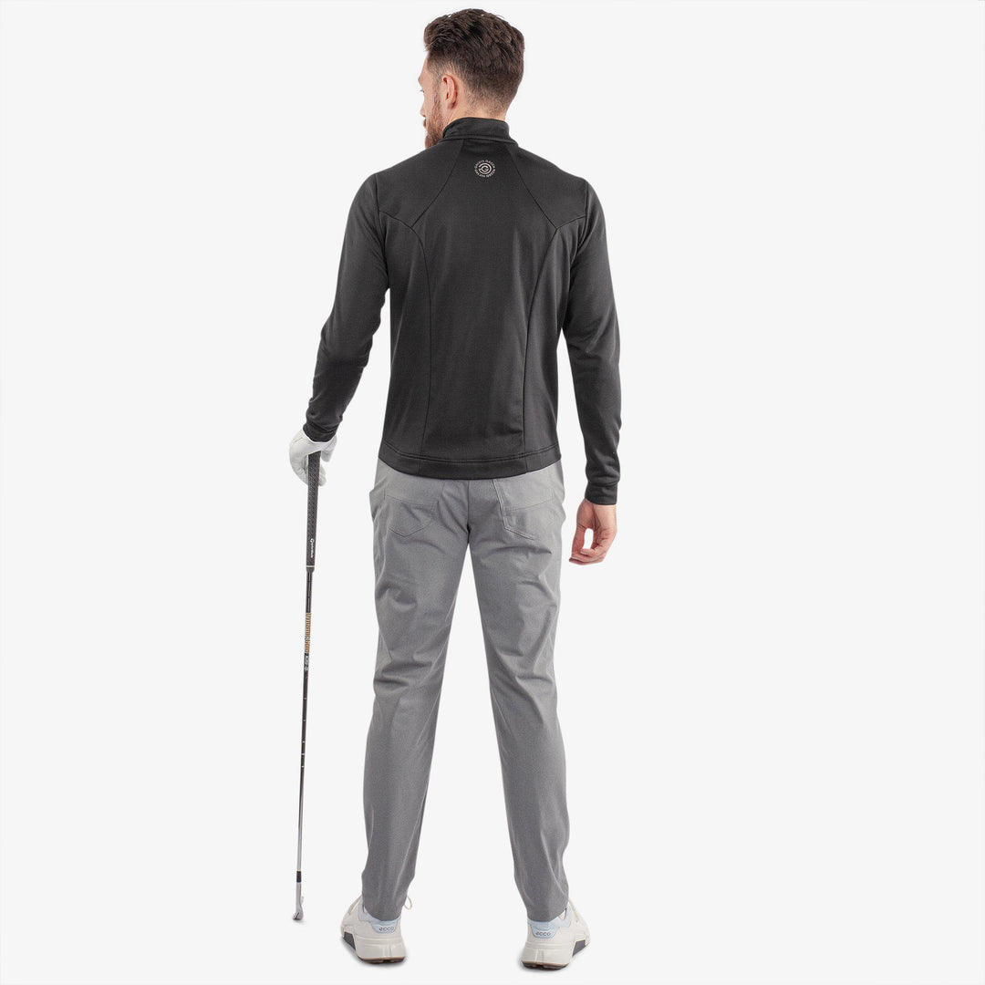 Dylan is a Insulating golf mid layer for Men in the color Black(7)