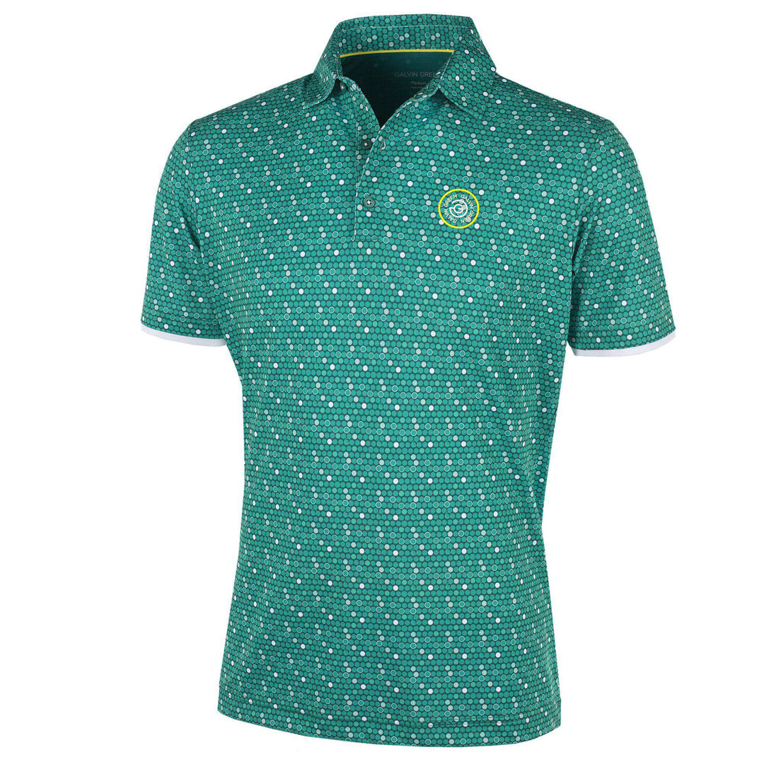 Moore is a Breathable short sleeve shirt for Men in the color Golf Green(0)