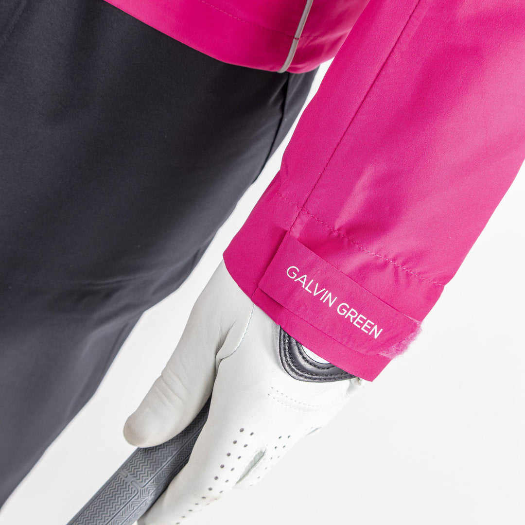 Anya is a Waterproof jacket for Women in the color Amazing Pink(5)