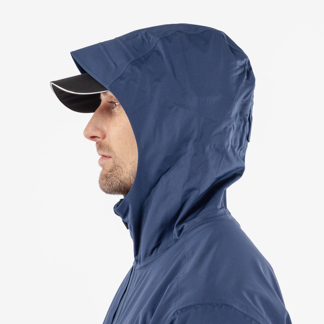 Amos is a Waterproof jacket for  in the color Blue(6)
