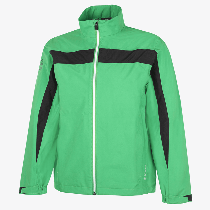 Robert is a Waterproof jacket for Juniors in the color Golf Green(0)