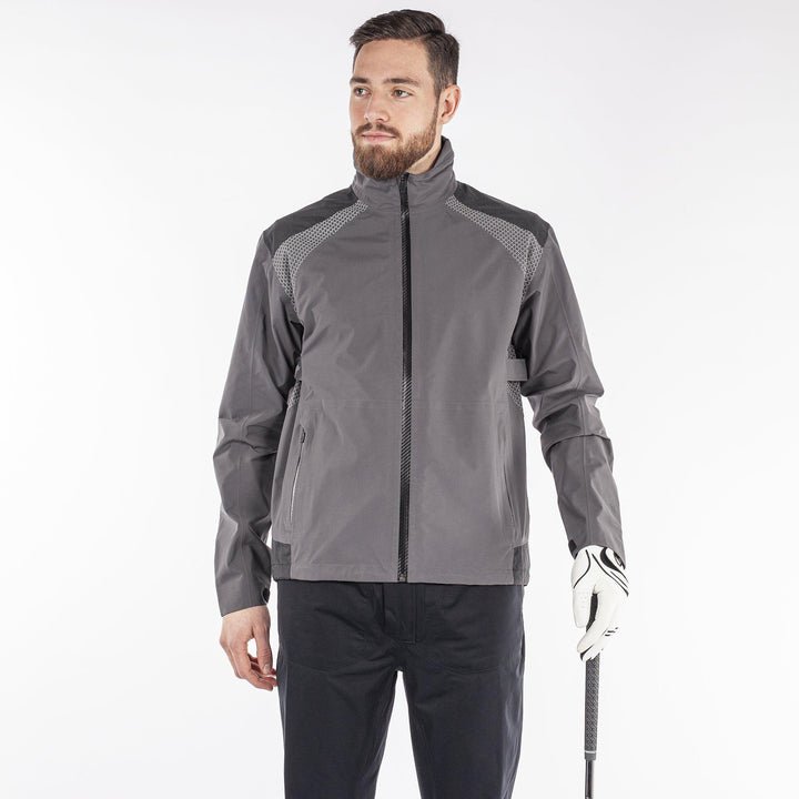 Action is a Waterproof jacket for Men in the color Forged Iron(1)