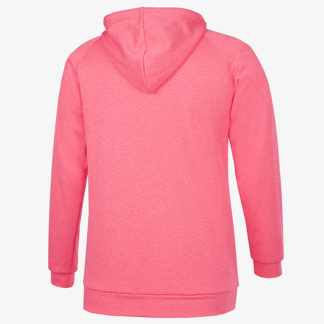 Ryker is a Insulating golf sweatshirt for Juniors in the color Camelia Rose Melange(5)
