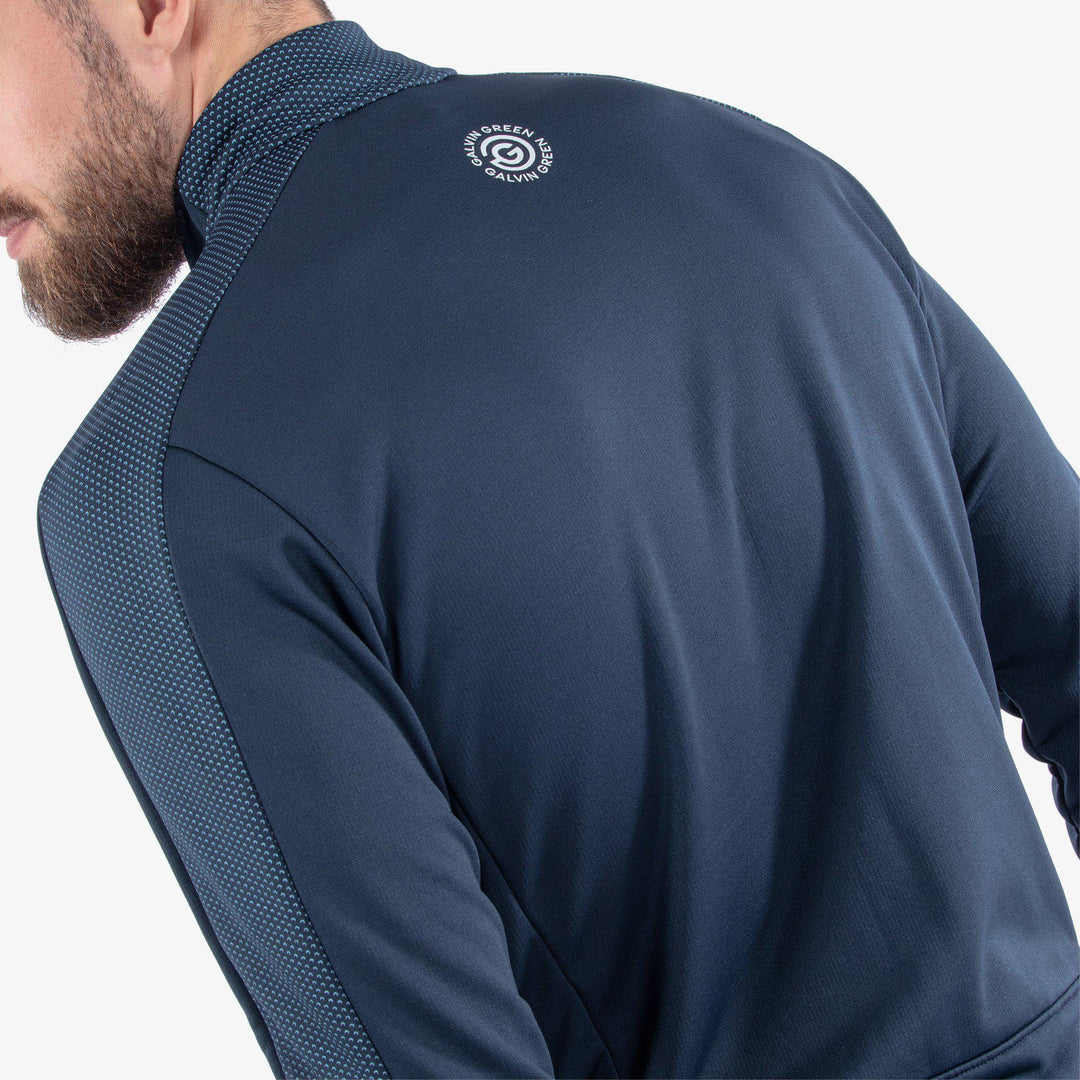Dawson is a Insulating golf mid layer for Men in the color Navy(6)