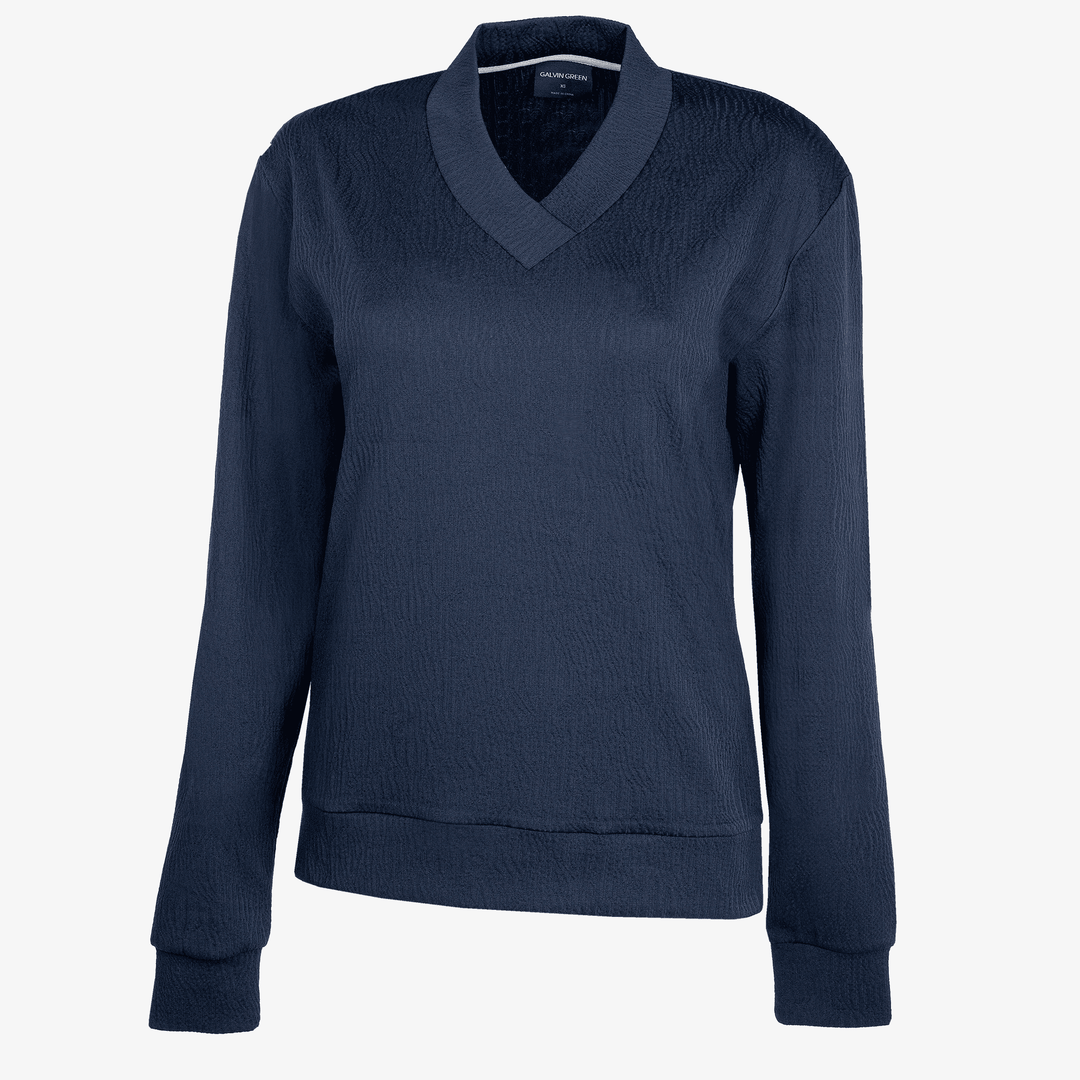 Donya is a Insulating mid layer for  in the color Navy(0)