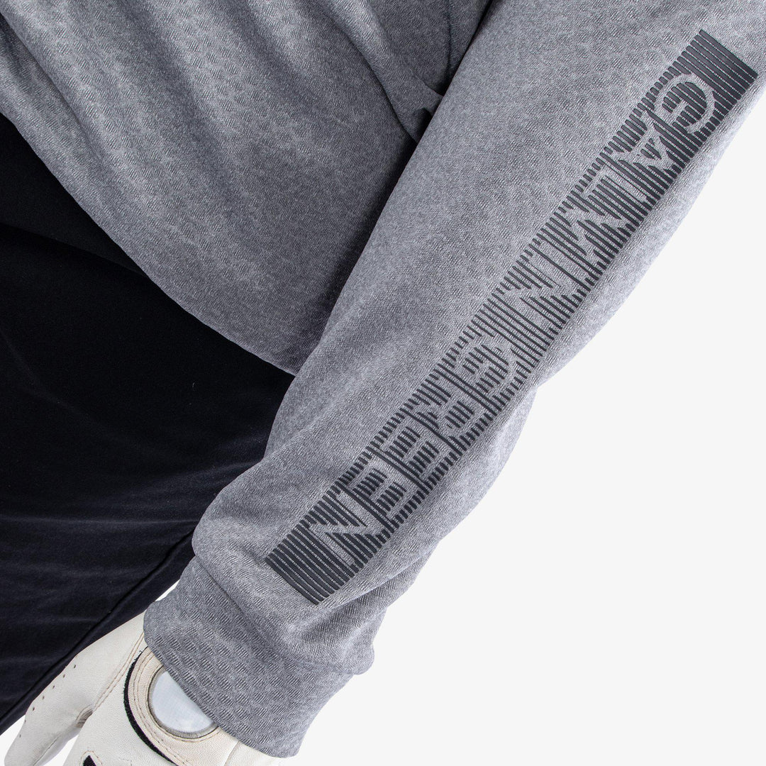 Ryker is a Insulating golf sweatshirt for Juniors in the color Grey melange(5)