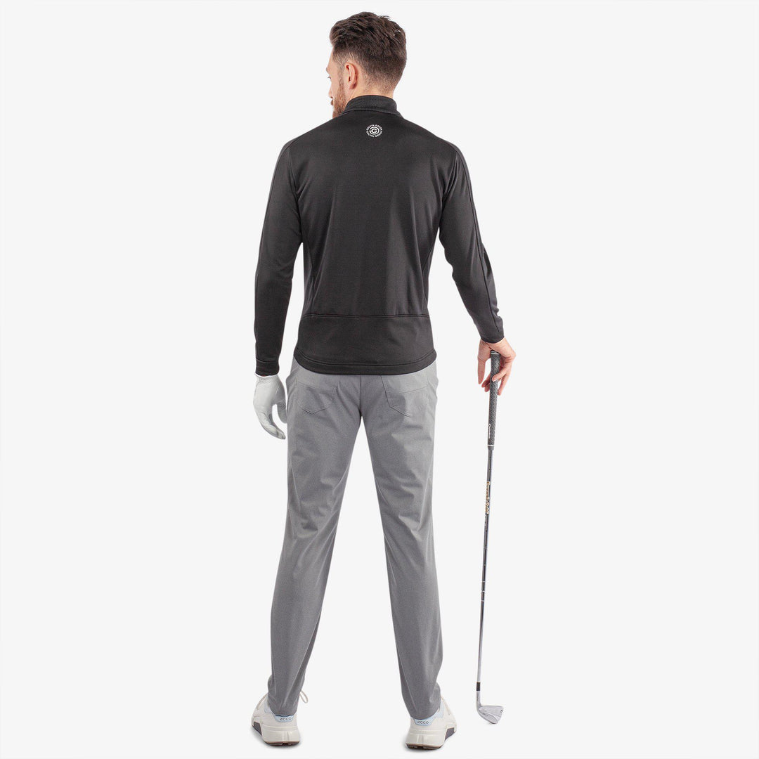 Dawson is a Insulating golf mid layer for Men in the color Black(7)