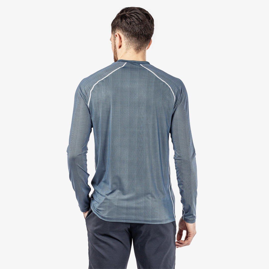 Enzo is a UV protection top for  in the color Navy/Blue(6)