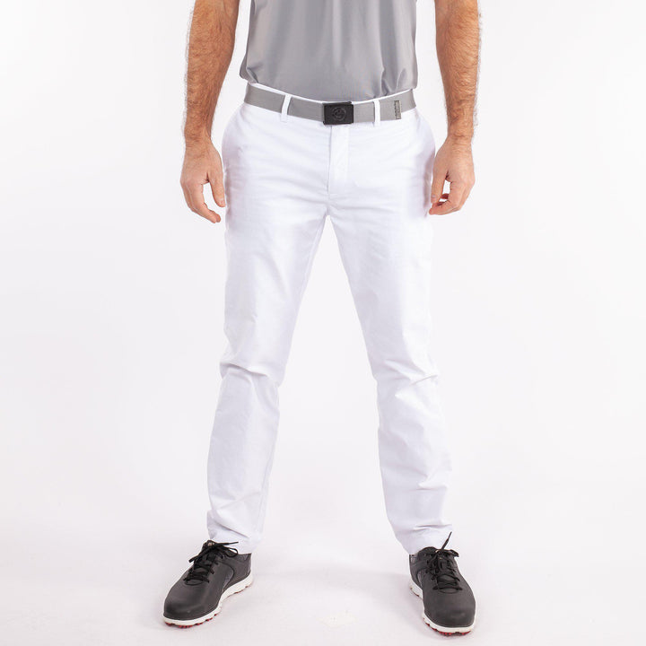 Noah is a Breathable golf pants for Men in the color White(1)
