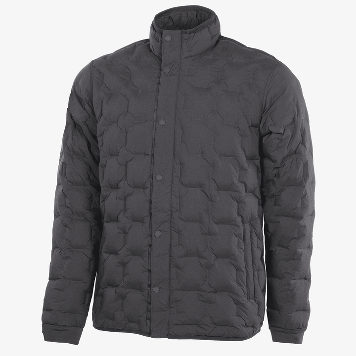 Hugo is a Windproof and water repellent golf jacket for Men in the color Black(0)