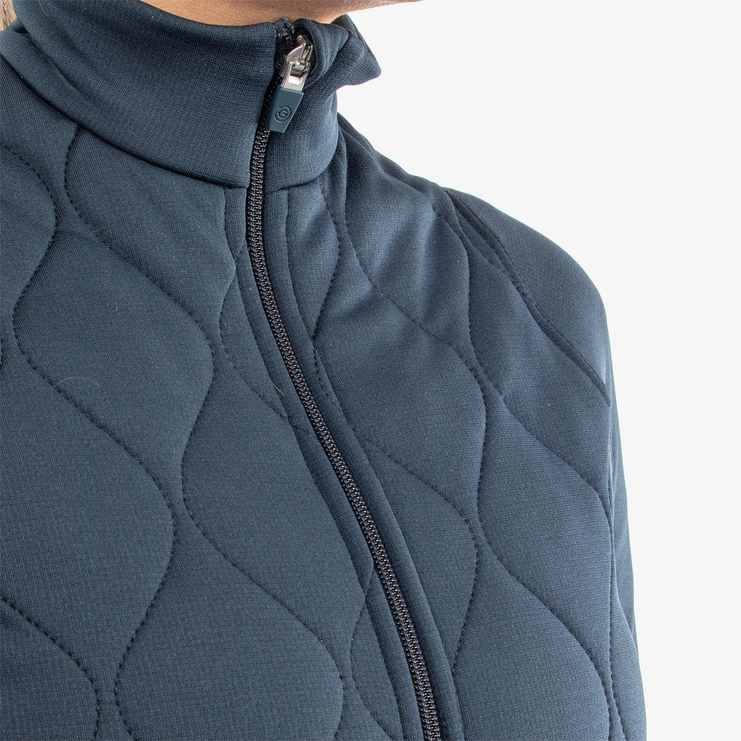 Darlena is a Insulating golf mid layer for Women in the color Navy(6)