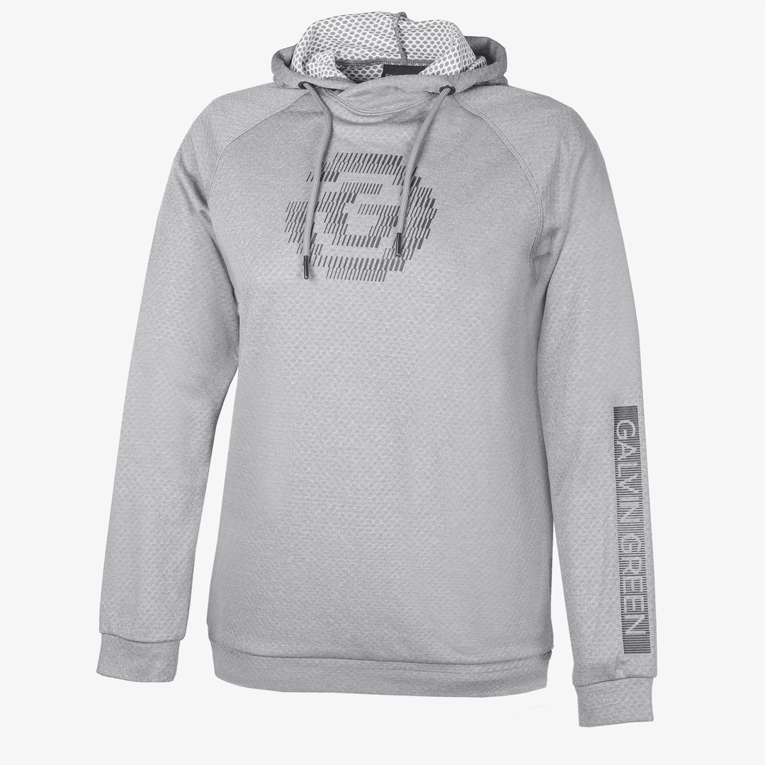 Ryker is a Insulating golf sweatshirt for Juniors in the color Grey melange(0)