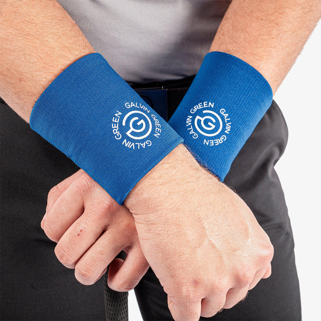 Denison is a Insulating wrist warmers in the color Blue(3)