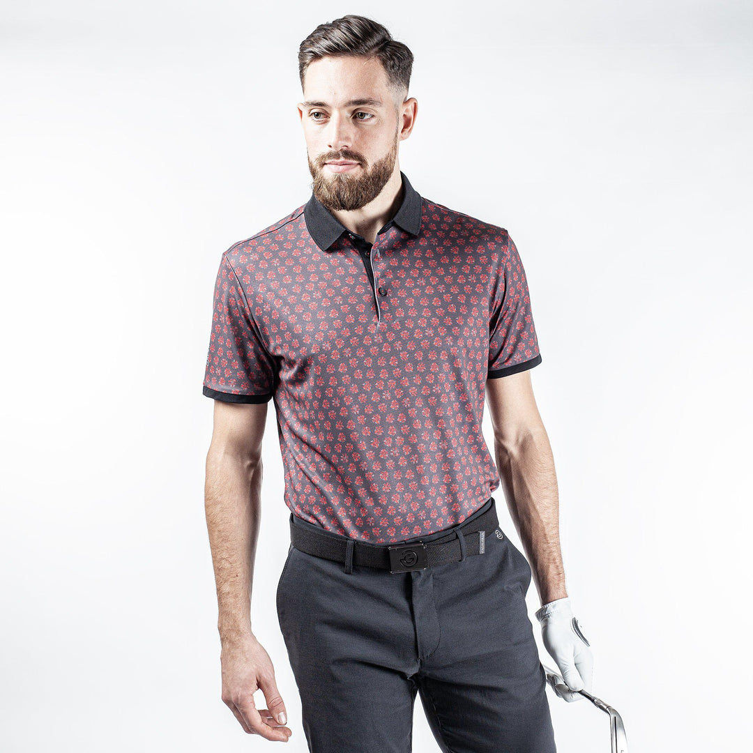 Murphy is a Breathable short sleeve shirt for Men in the color Forged Iron(1)