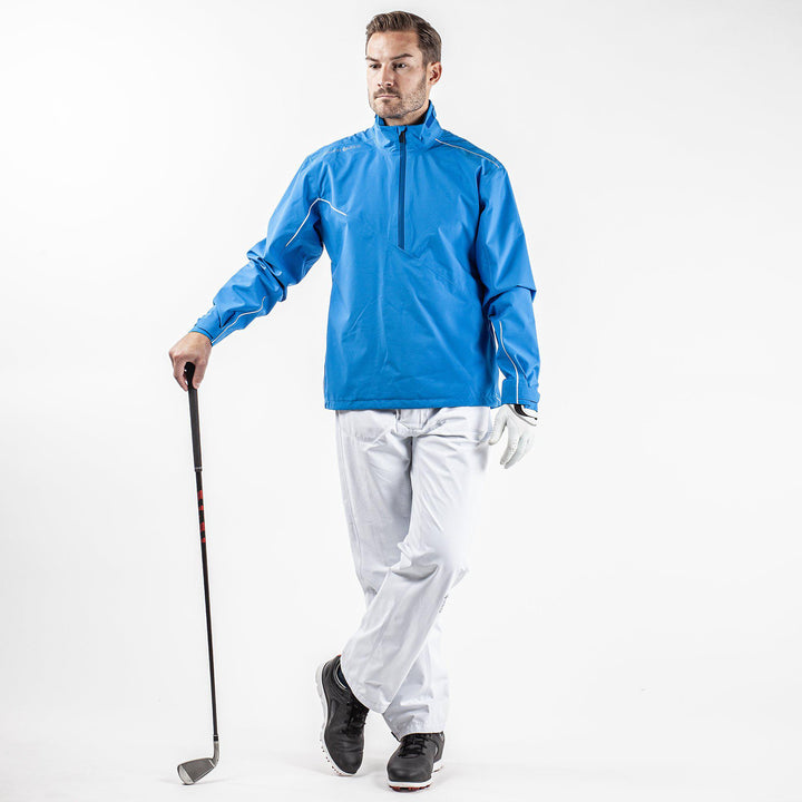 Aden is a Waterproof jacket for Men in the color Blue Bell(2)