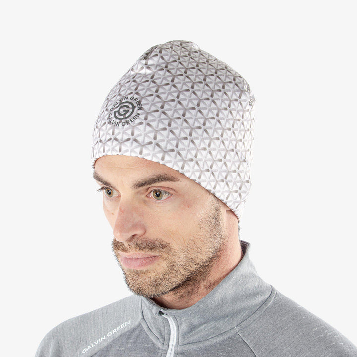 Dino is a Insulating golf hat in the color Cool Grey/Sharkskin(2)
