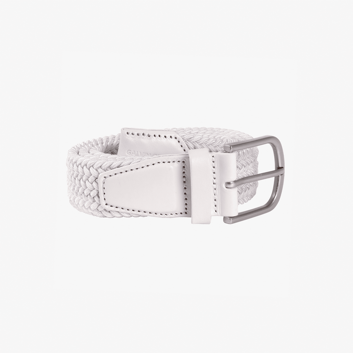 Wave is a Elastic golf belt in the color White(1)