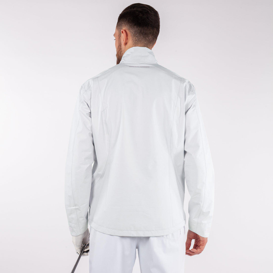 Majors Arvin is a Waterproof jacket for Men in the color White base(4)