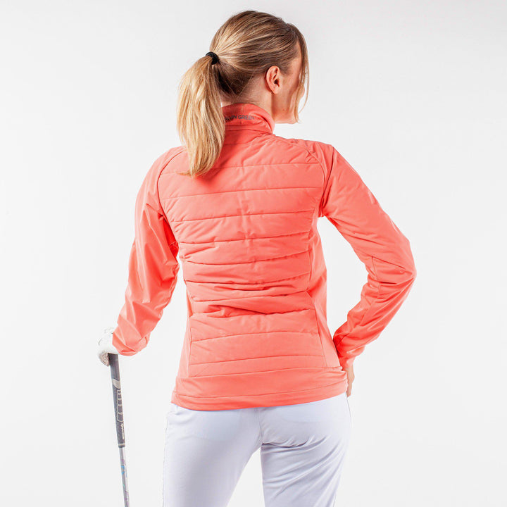 Lorelle is a Windproof and water repellent jacket for Women in the color Sugar Coral(8)