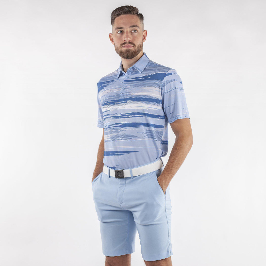 Mathew is a Breathable short sleeve shirt for Men in the color Sugar Coral(2)