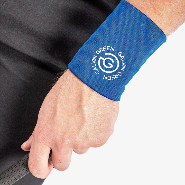 Denison is a Insulating wrist warmers in the color Blue(2)