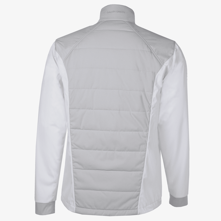 Leonard is a Windproof and water repellent golf jacket for Men in the color Cool Grey/White(11)