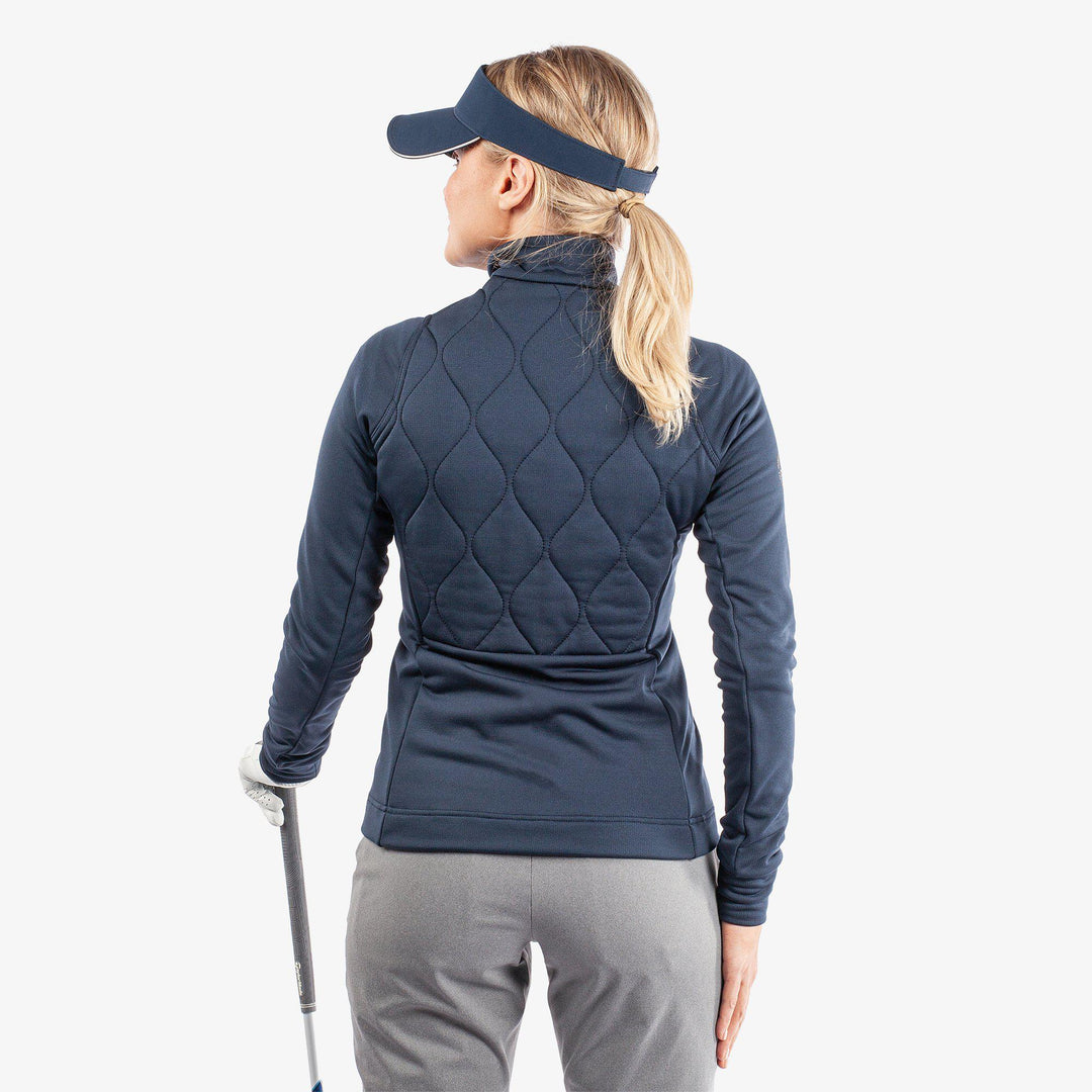 Darlena is a Insulating golf mid layer for Women in the color Navy(9)