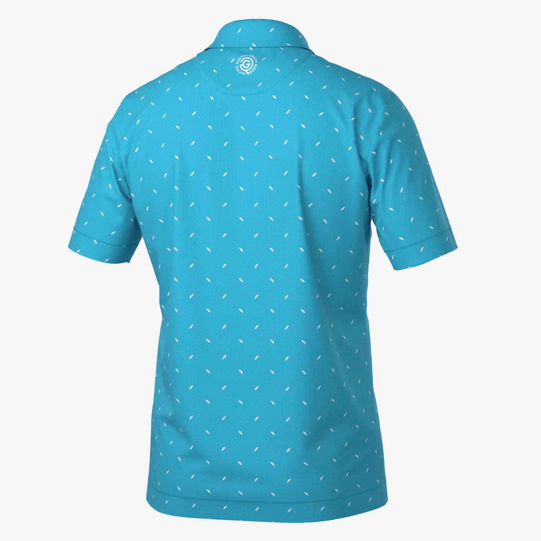 Miklos is a Breathable short sleeve shirt for  in the color Aqua(7)