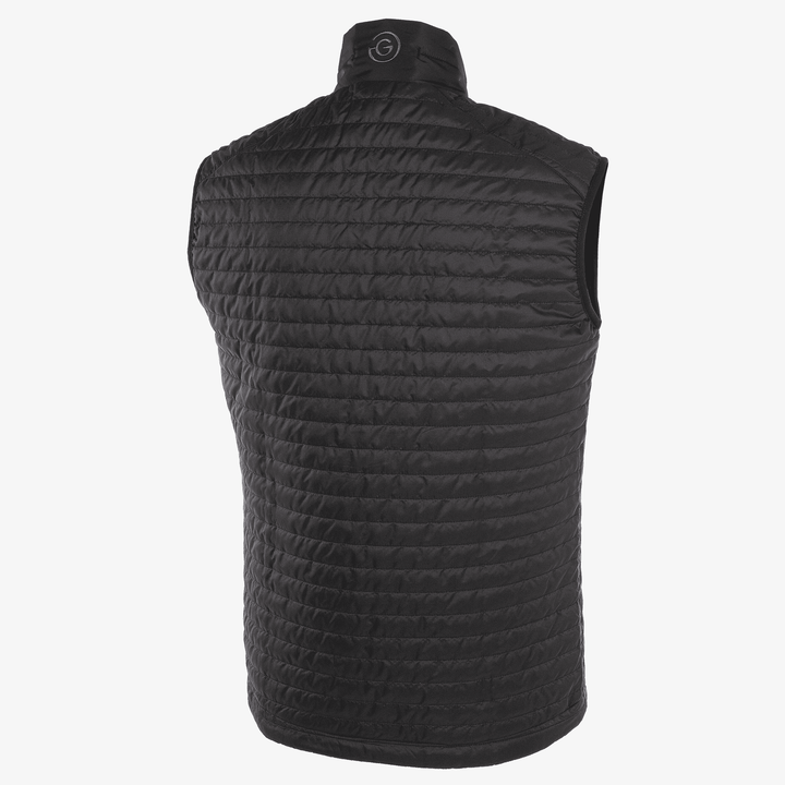 Leroy is a Windproof and water repellent vest for  in the color Black(10)