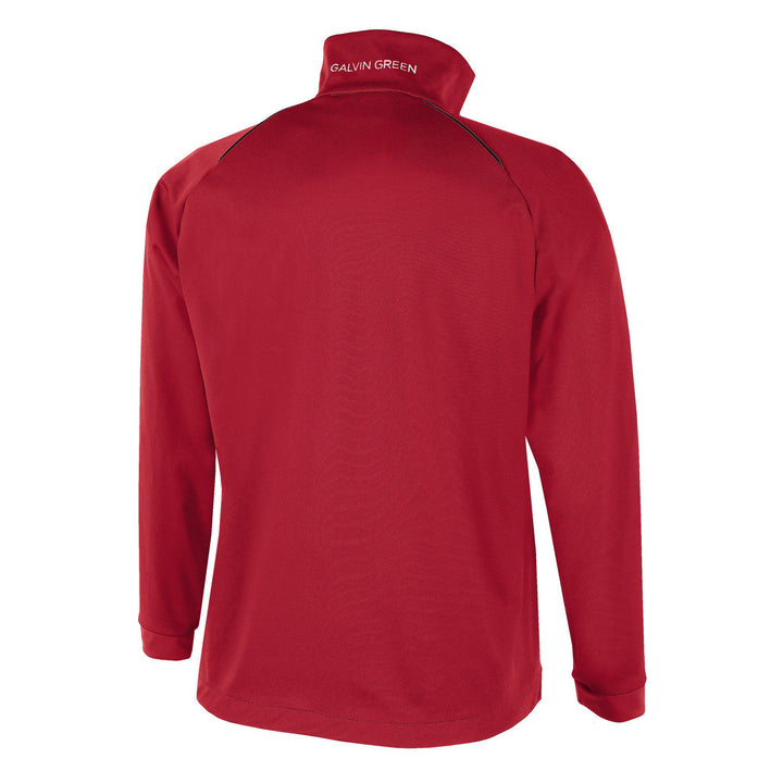 Reine is a Windproof and water repellent golf jacket for Juniors in the color Red(2)