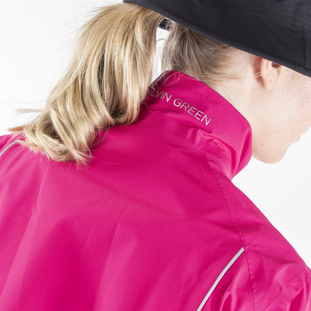 Anya is a Waterproof jacket for Women in the color Amazing Pink(7)