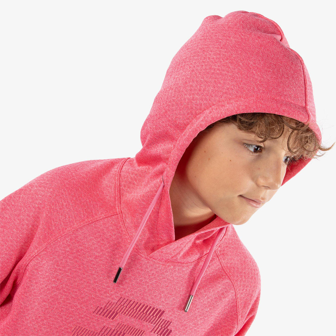 Ryker is a Insulating sweatshirt for  in the color Camelia Rose Melange(4)