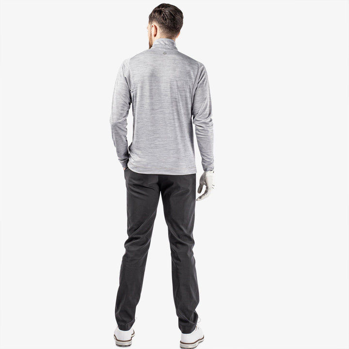 Dixon is a Insulating golf mid layer for Men in the color Light Grey(6)