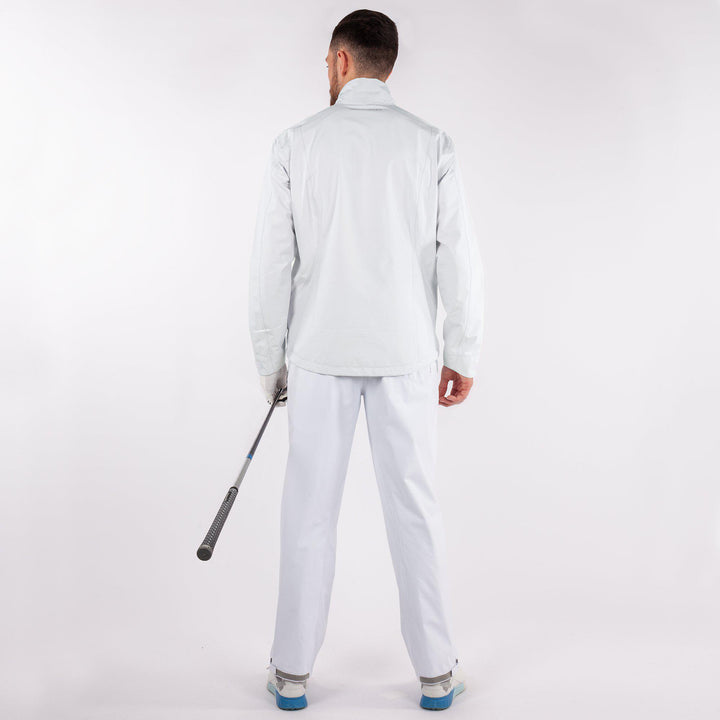 Majors Arvin is a Waterproof jacket for Men in the color White base(5)