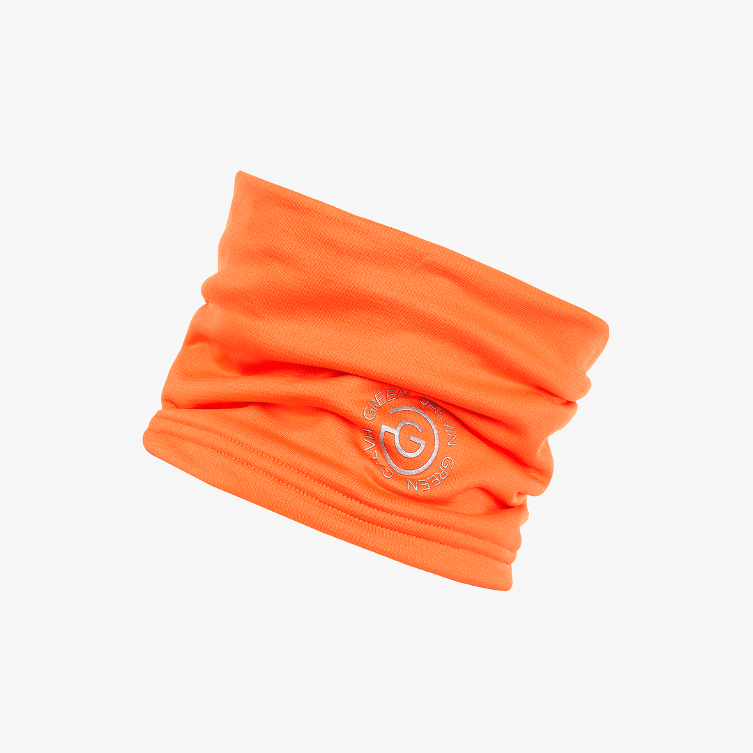 Dex is a Insulating golf neck warmer in the color Orange(1)