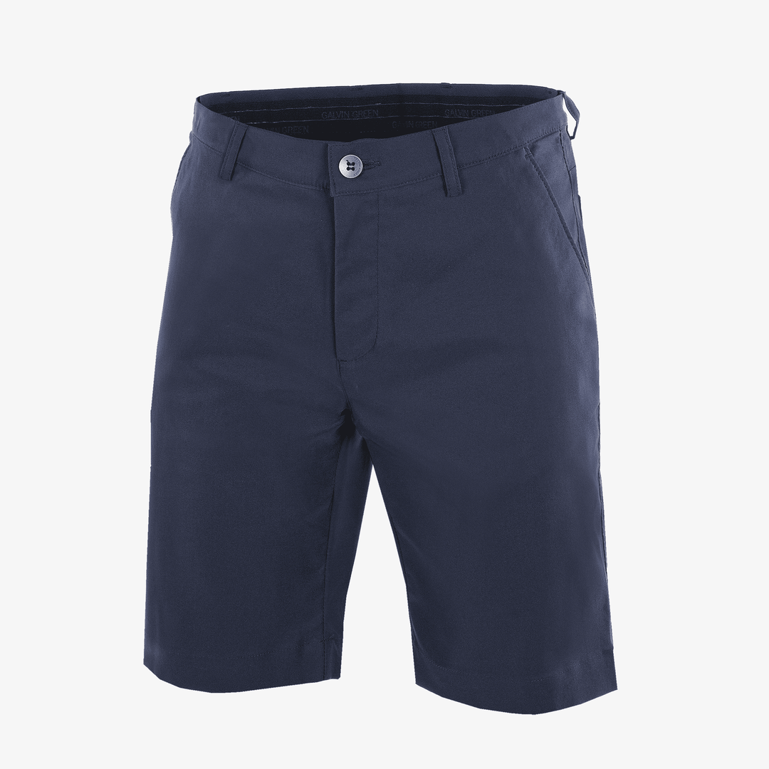 Raul is a Breathable golf shorts for Juniors in the color Navy(0)