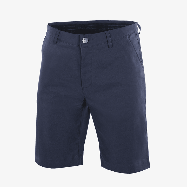 Raul is a Breathable golf shorts for Juniors in the color Navy(0)