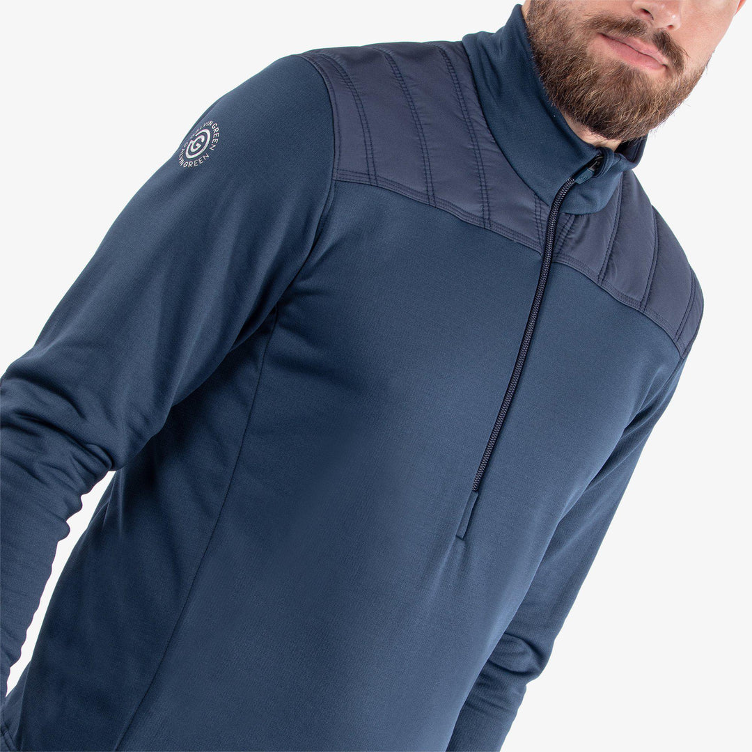 Durante is a Insulating golf mid layer for Men in the color Navy(3)
