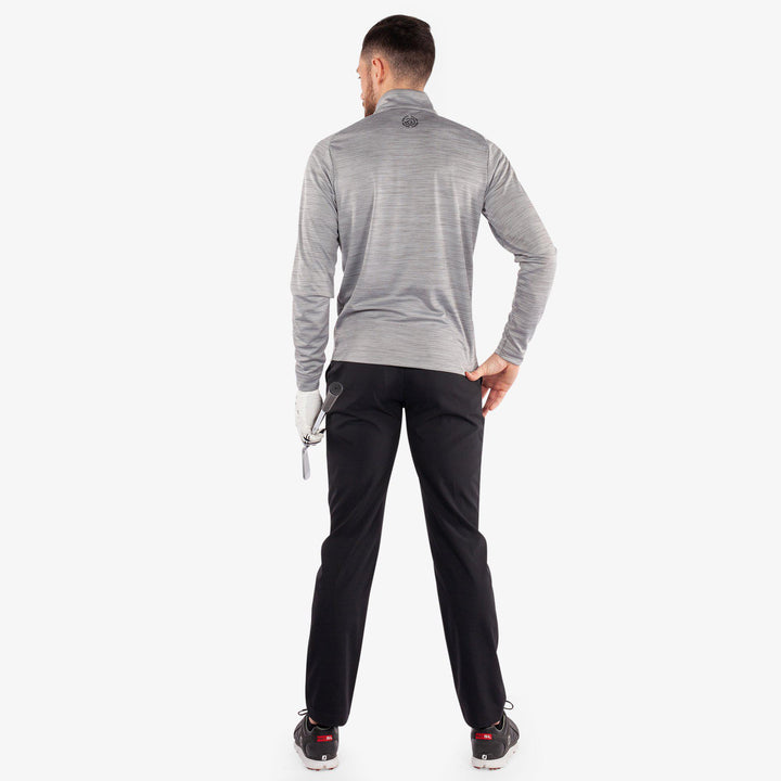 Dennis is a Insulating golf mid layer for Men in the color Cool Grey(4)