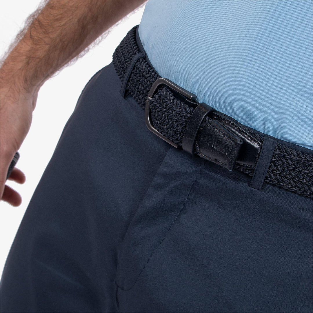 Wave is a Elastic golf belt in the color Navy(2)