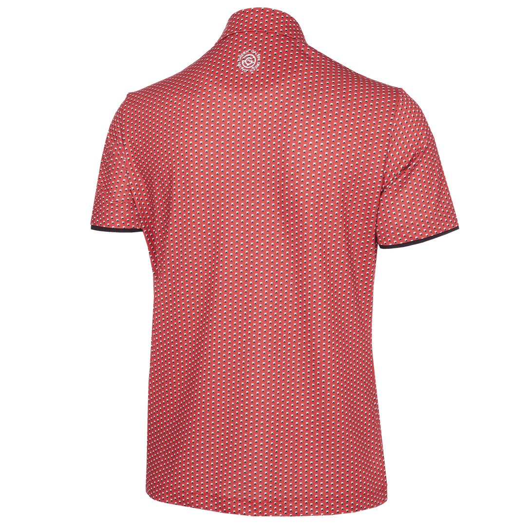 Mark is a Breathable short sleeve shirt for Men in the color Imaginary Red(8)