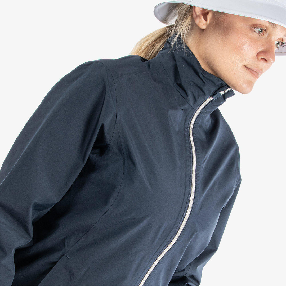 Alice is a Waterproof jacket for Women in the color Navy(3)
