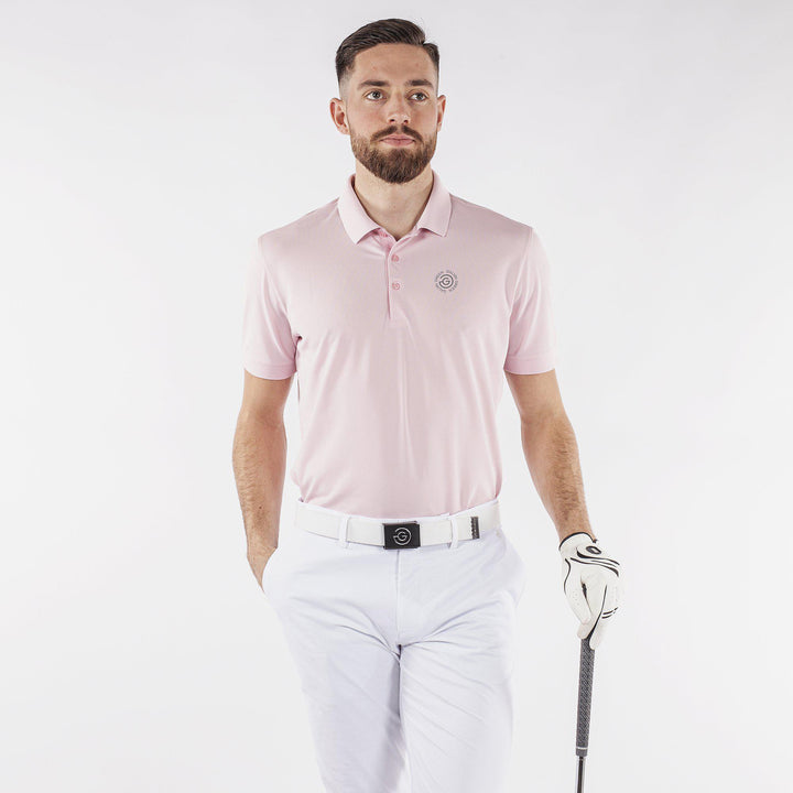 Max Tour is a Breathable short sleeve shirt for Men in the color Imaginary Pink(1)
