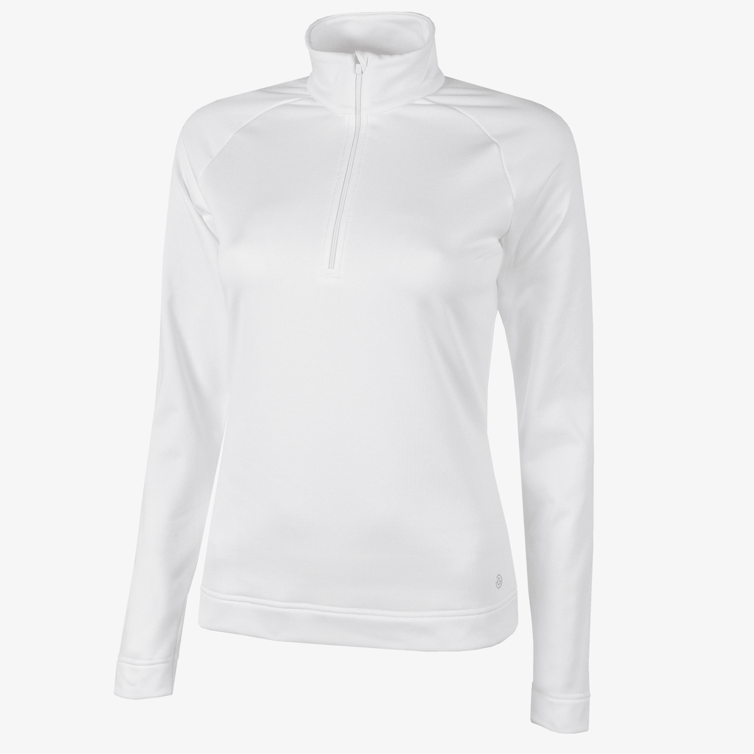 Dolly is a Insulating golf mid layer for Women in the color White(0)