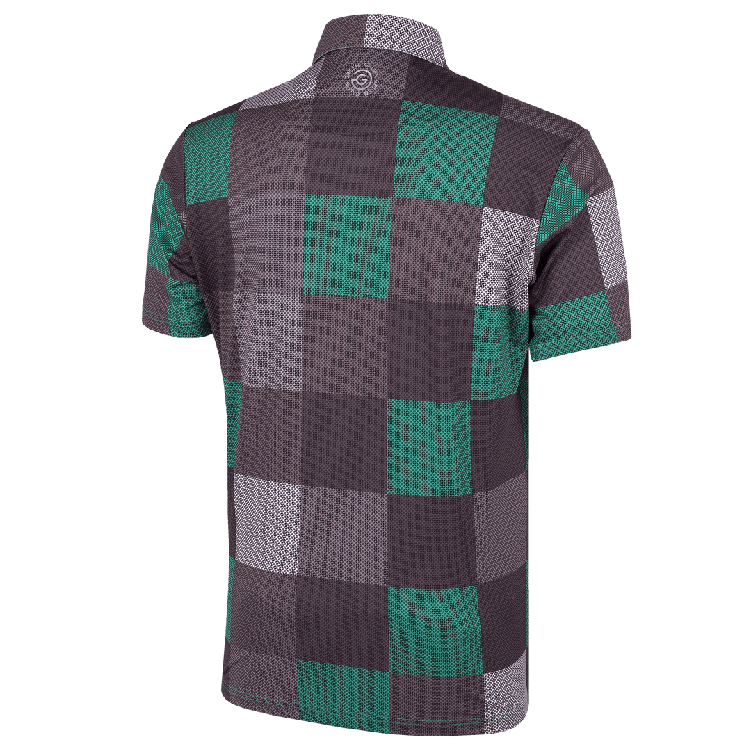 Mac is a Breathable short sleeve shirt for Men in the color Golf Green(5)