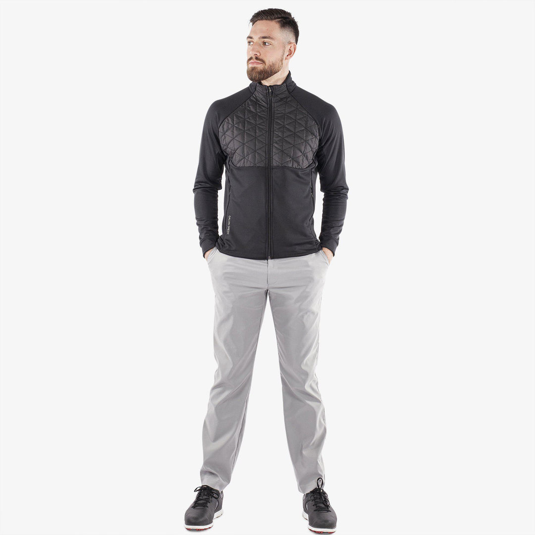 Dexter is a Insulating golf mid layer for Men in the color Black(2)