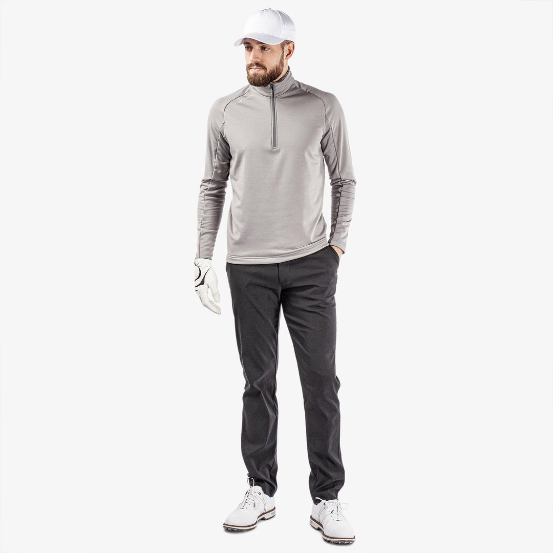 Drake is a Insulating golf mid layer for Men in the color Sharkskin(2)