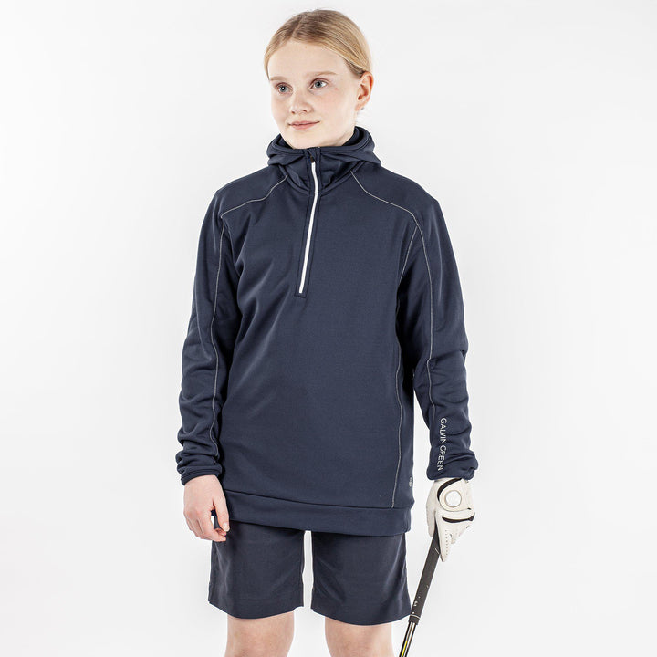 Rob is a Insulating golf sweatshirt for Juniors in the color Navy(1)