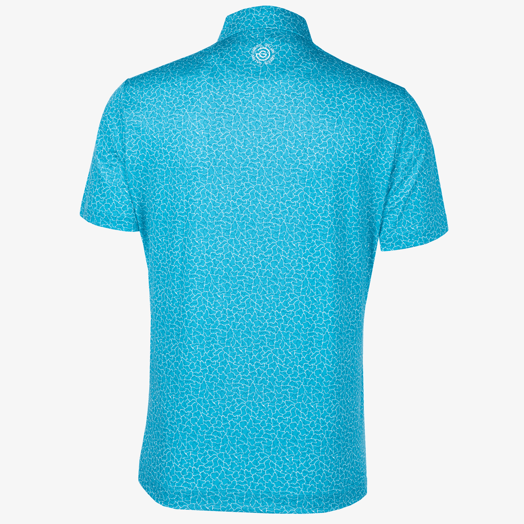 Mani is a Breathable short sleeve shirt for  in the color Aqua(8)