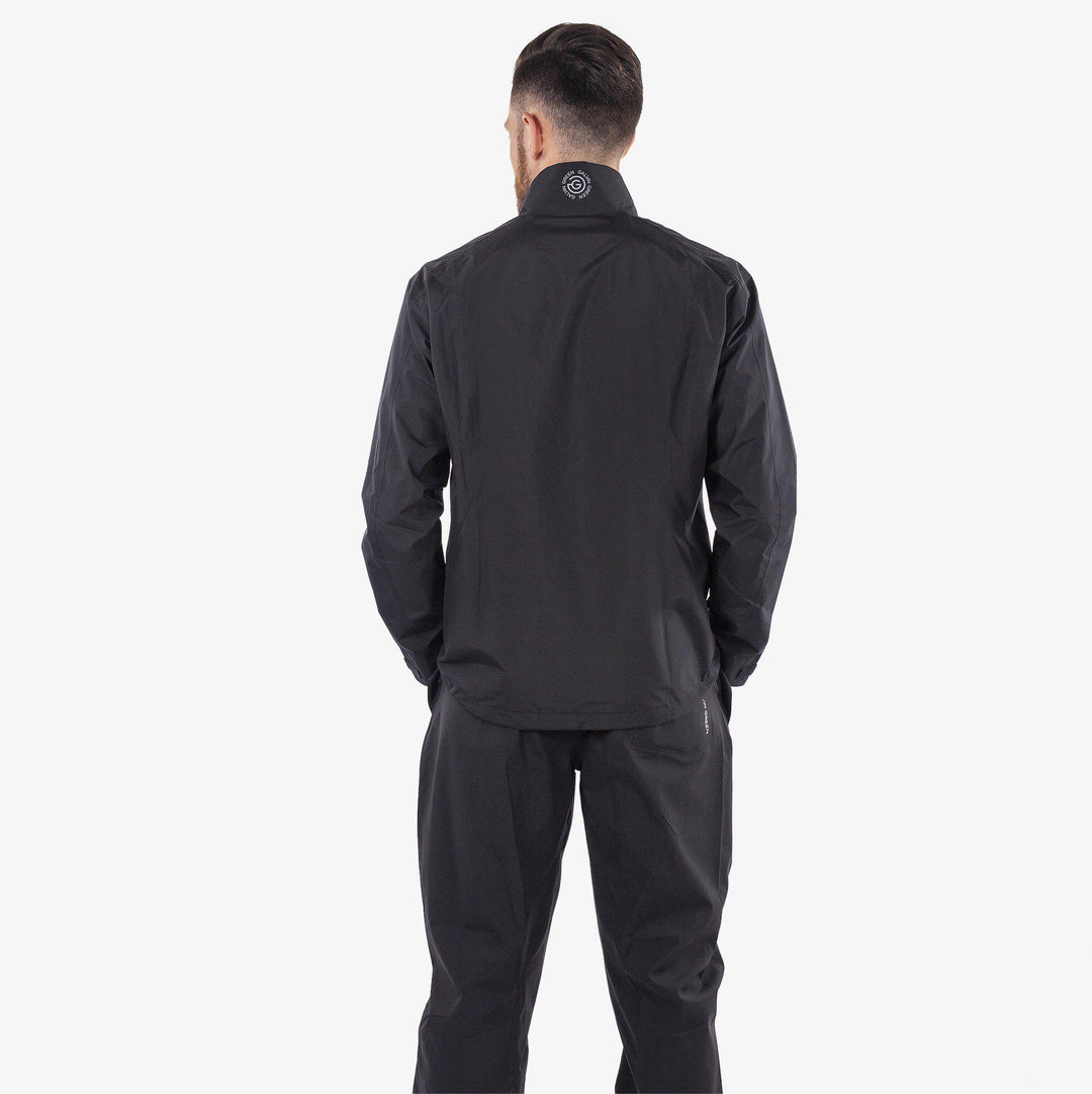 Arvin is a Waterproof jacket for Men in the color Black/Sharkskin(6)